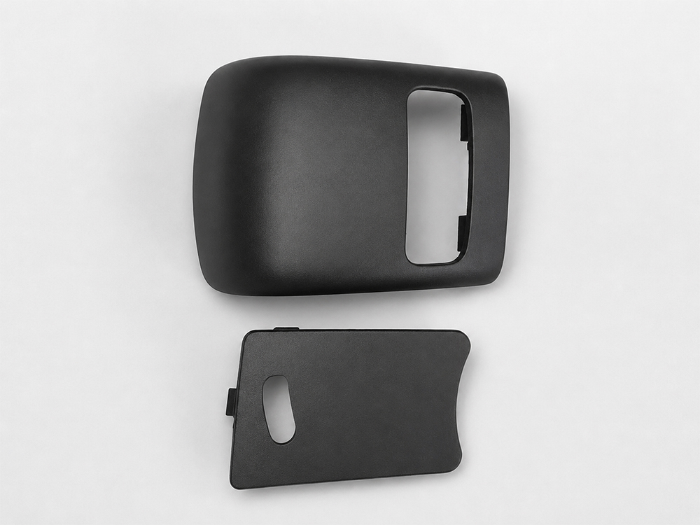 3D printed prototype parts with material selection and surface finishing support