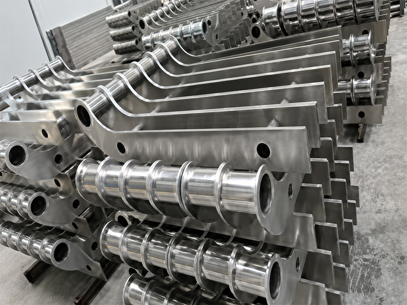 formed sheet metal parts with bends holes slots and tabs