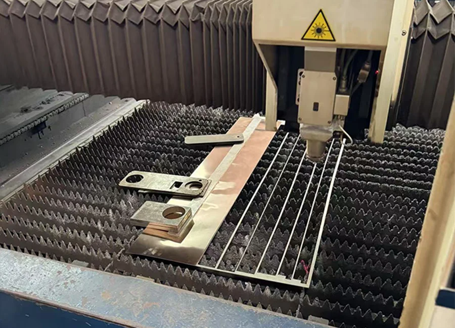 Sheet metal fabrication capability for custom metal parts