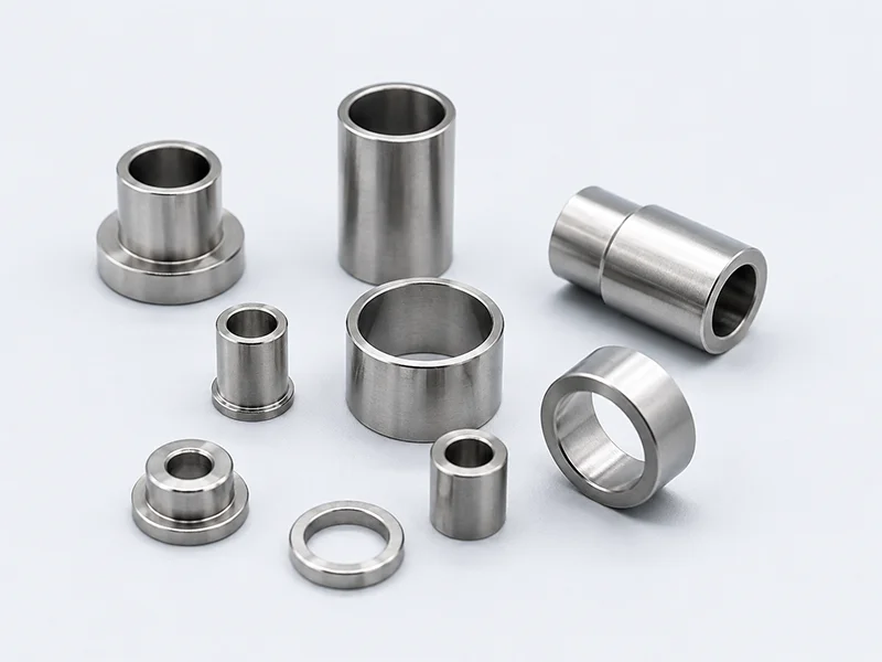micro machined pins inserts and compact cylindrical components