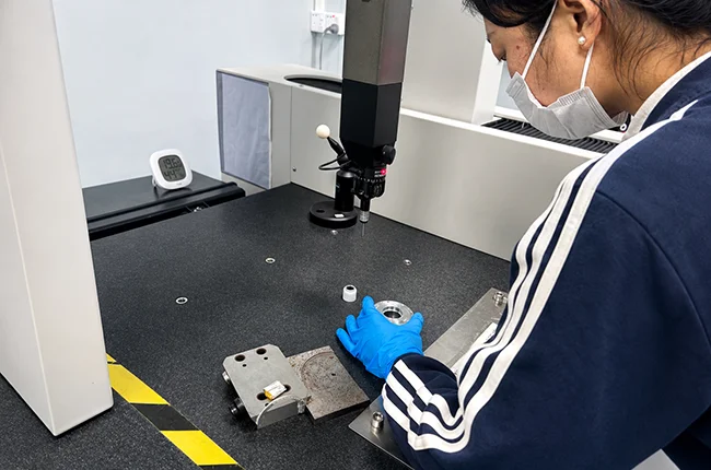 quality inspection and report support for complex multi-process custom parts