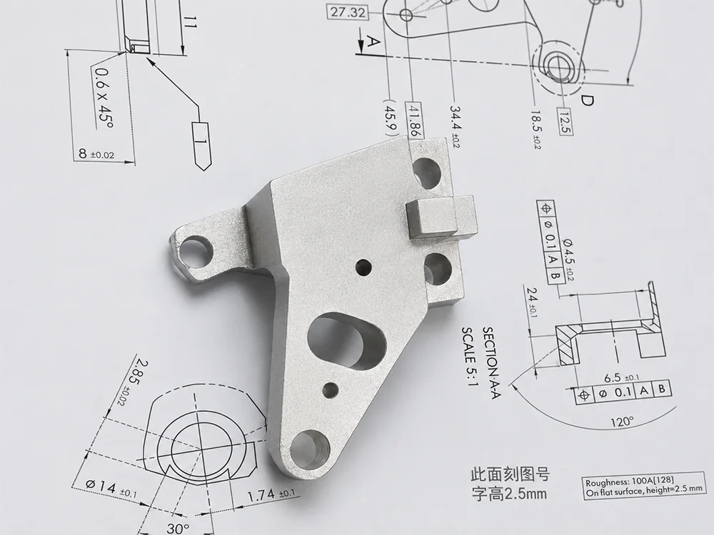 Fast RFQ review for custom precision parts with drawings CNC machined components and inspection tools