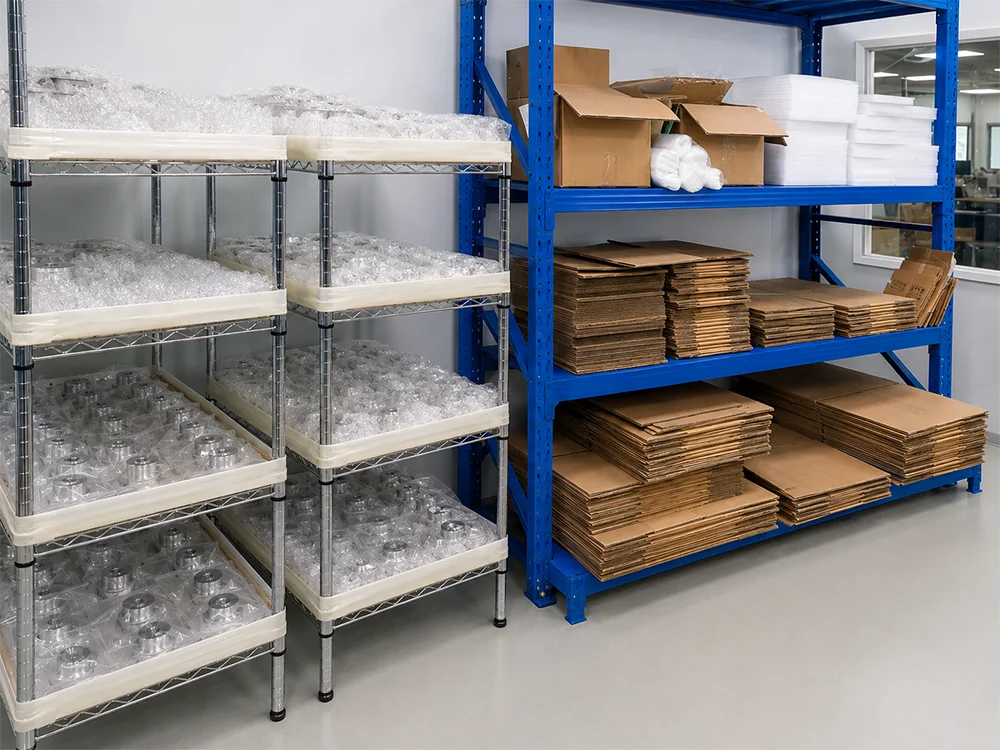 pre shipment inspection and packaging check for overseas custom precision parts