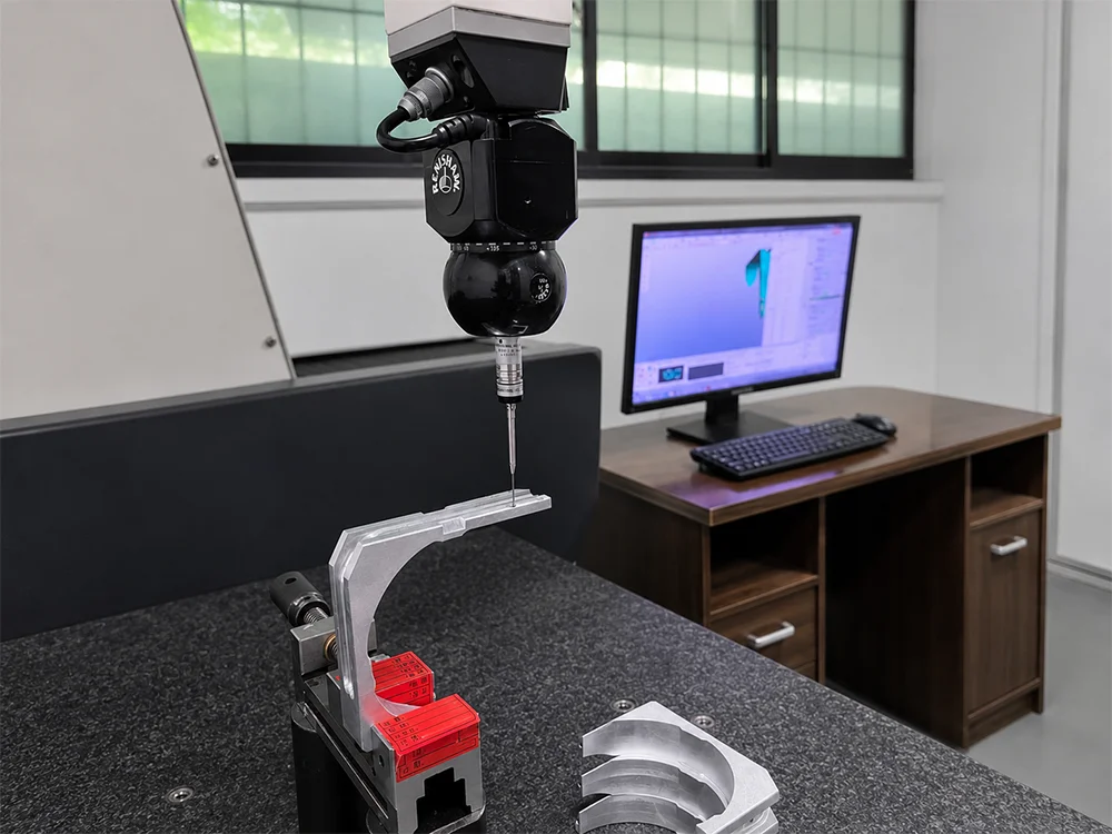 prototype parts inspection and measurement support before shipment