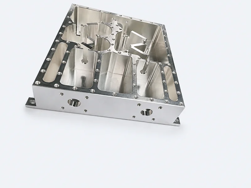 RF electronics machined housings cavity blocks and precision metal parts