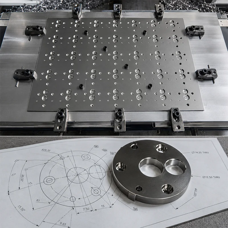 Small batch CNC machined metal parts