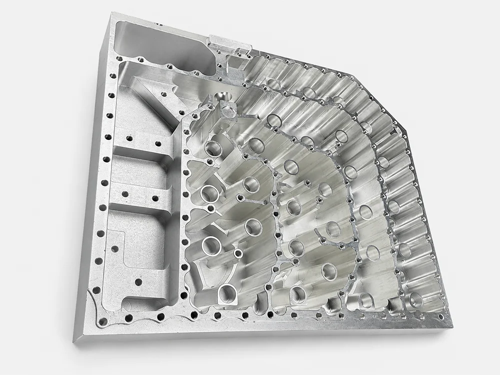 custom CNC machined RF housing and cavity part for electronics application