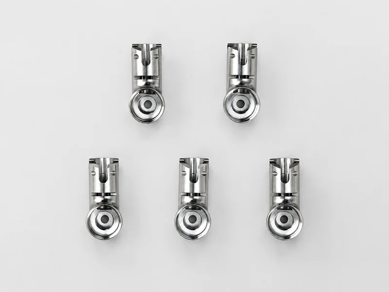 robot end effector components adapter plates and gripper parts